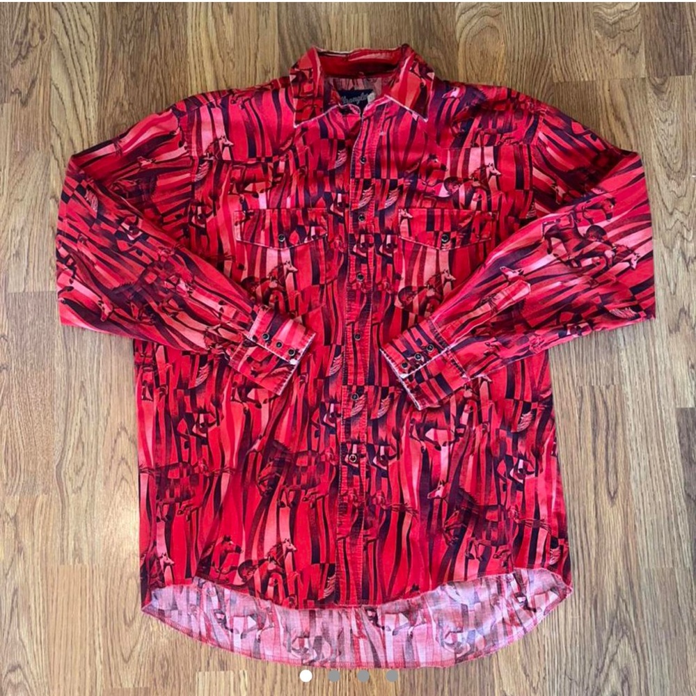 Vintage Wrangler Button Down